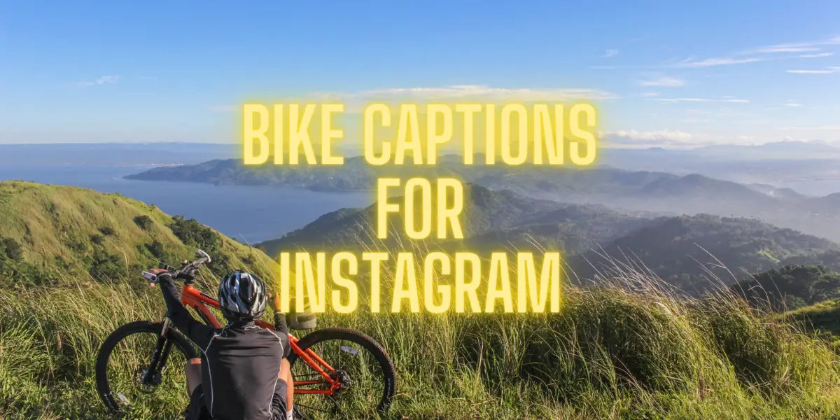 270+ Epic Bike Captions and Quotes for Instagram