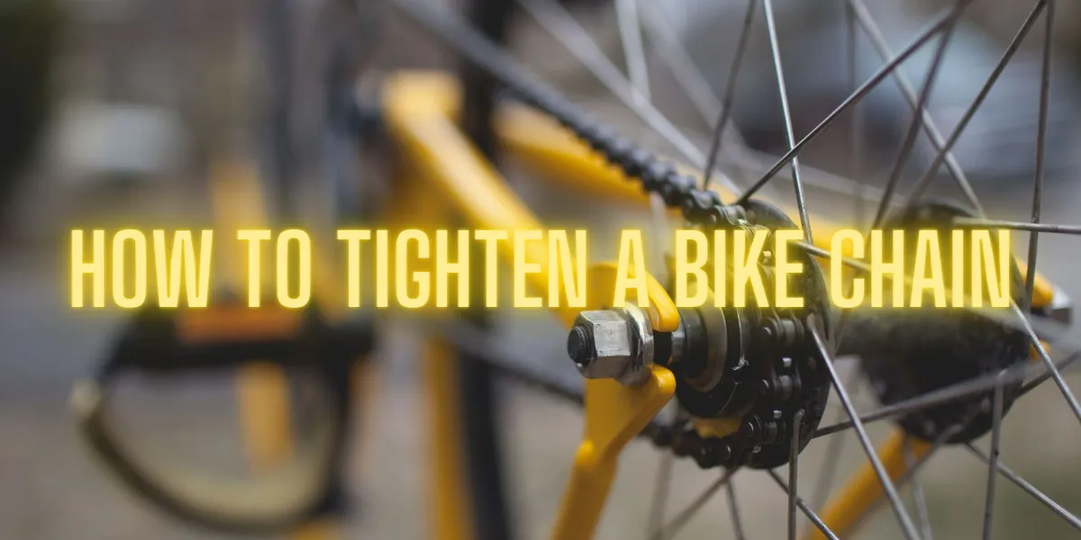 How to tighten a bike chain
