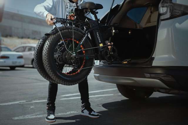 Heybike Mars folding fat tire bike