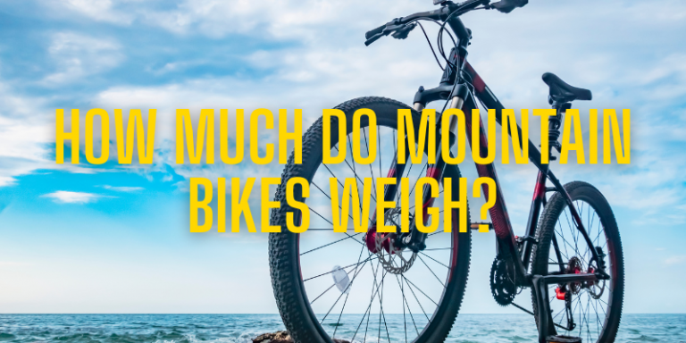 How much do Mountain Bikes weigh? - Bike Gaucho