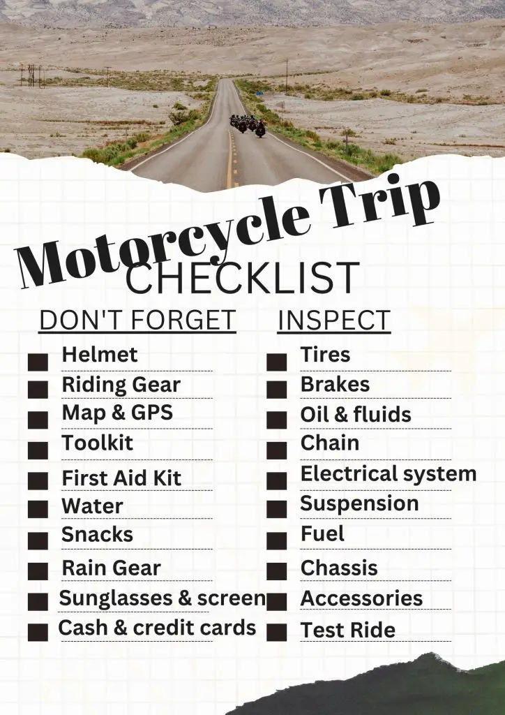 Motorcycle-Trip-Checklist