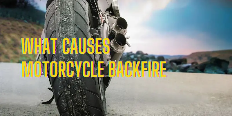 What causes motorcycle backfire